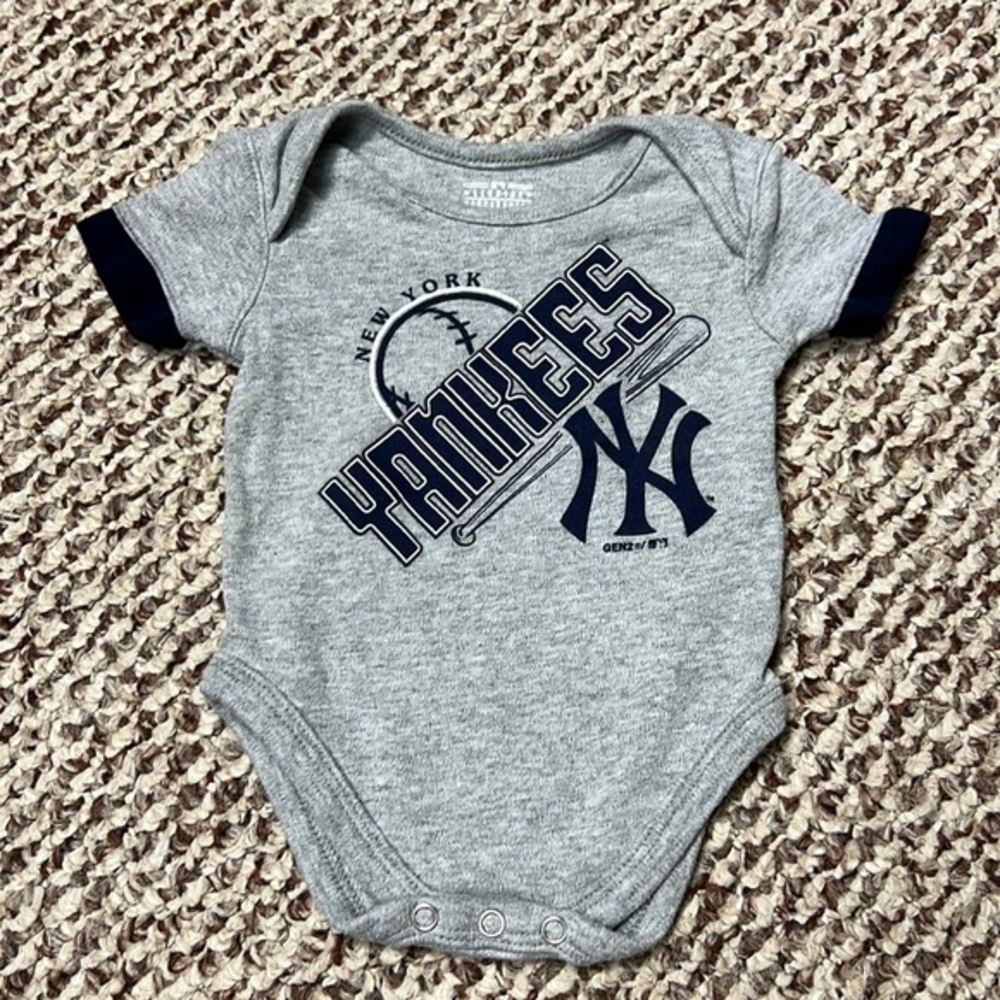 New York Yankees onesie